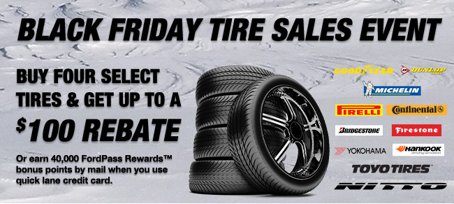Black Friday Tire sales event