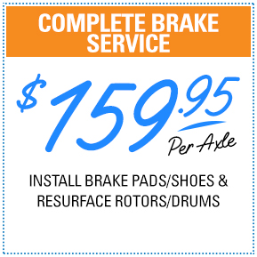 Complete Brake
Service