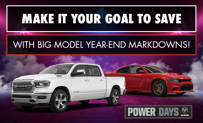 Make It Your Goal To Save With Big Model Year-End Markdowns!