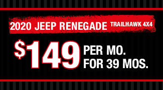 New 2020 Jeep Renegade Trailhawk