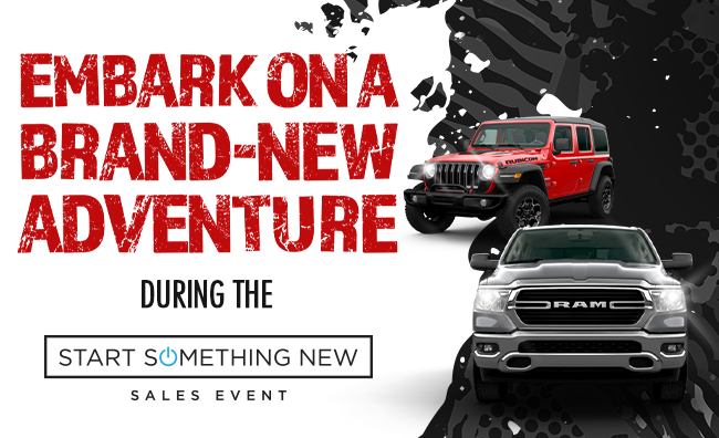 Embark On A Brand-New Adventure During The Start Something New Sales Event