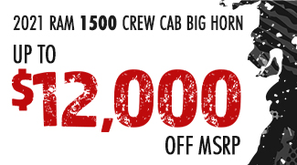 2021 RAM 1500 Crew Cab Big Horn
