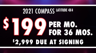 2021 Compass Latitude 4x4