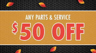 $50 Off Any Parts & Service