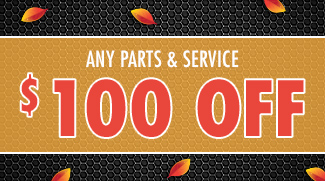 $100 Off Any Parts & Service