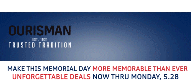 Make This A Memorial Day To Remember!