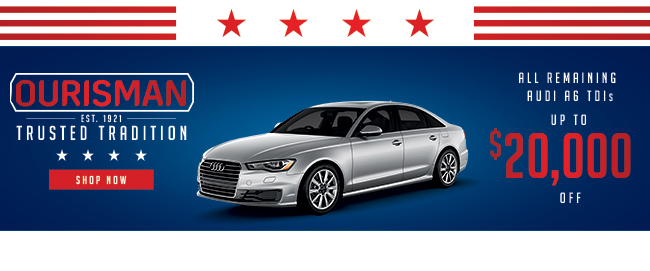 $20,000 off All Remaining 2016 Audi A6 TDI's