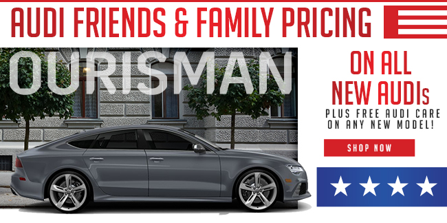 Audi Friends And Family Pricing On All In-Stock Audi's