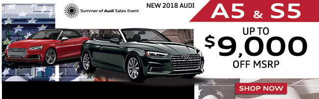 New 2018 Audi A5 & S5