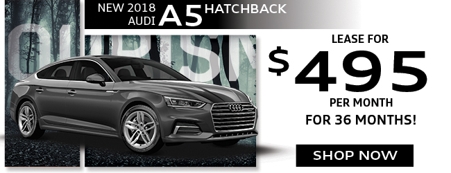 New 2018 Audi A5 Hatchback