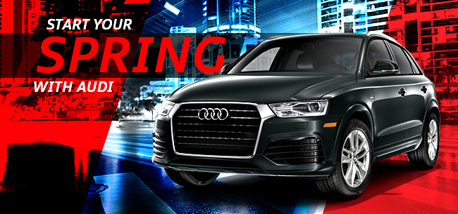 Start Your Spring With Audi