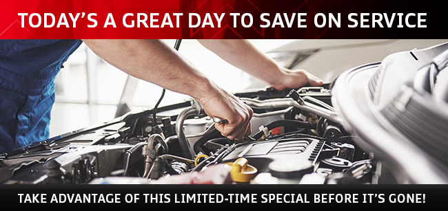Today’s A Great Day To Save On Service