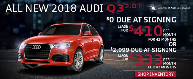 New 2018 Audi Q3 2.0T