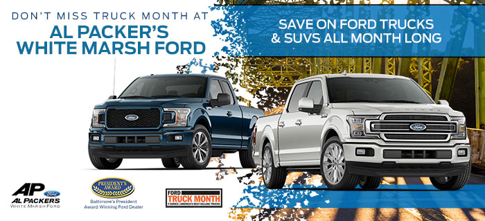 Save on Ford Trucks & SUVs All Month Long