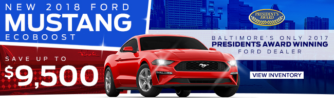 New 2018 Ford Mustang EcoBoost