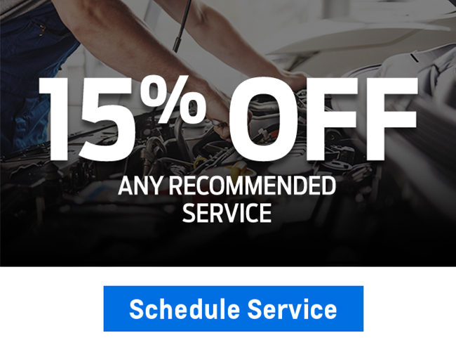 15% any recommended service