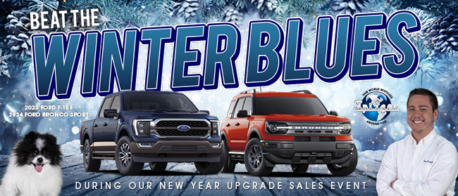 Beat the winter blues - during our new year upgrade sales event