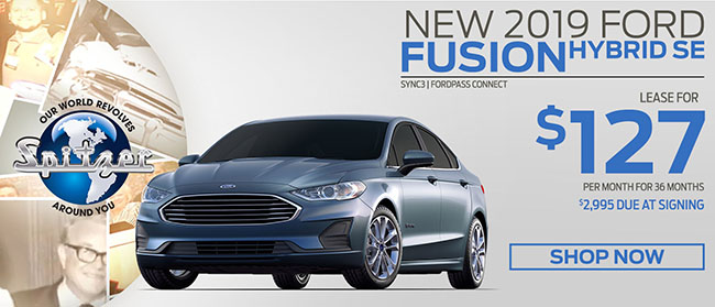 
New 2019 Ford Fusion Hybrid SE