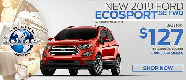 
New 2019 Ford EcoSport SE FWD