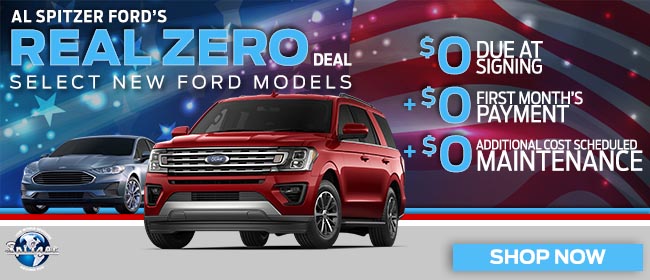 Al Spitzer Ford’s Real Zero Deal!