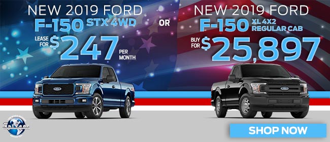 New 2019 Ford F150
