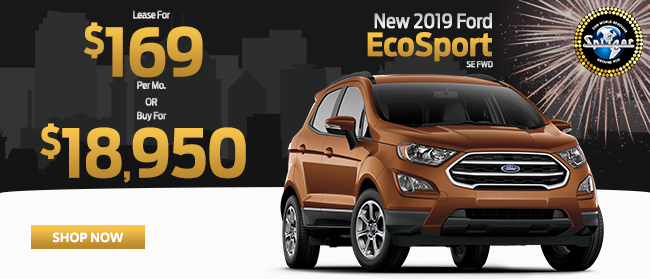 New 2019 Ford Ecosport