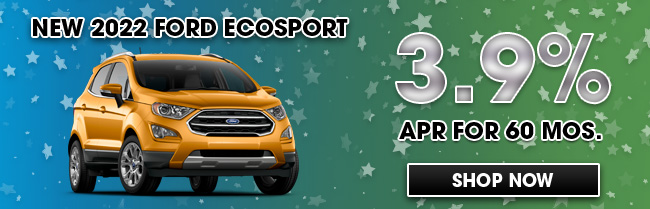 2021 Ford Ecosport special offer