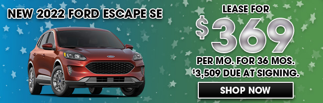 2022 Ford Escape special offer