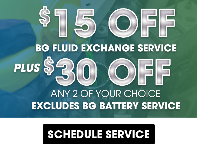 BG Fluid Exchange service