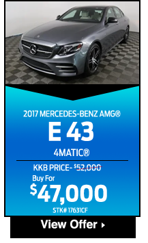 2017 Mercedes-Benz AMG E 43