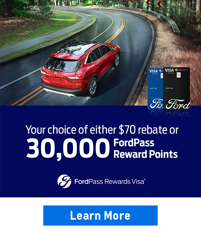 Ford Pass Rewards Visa Offer
