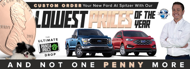 promotional offer from Spitzer Ford Cuyahoga Falls Ohio