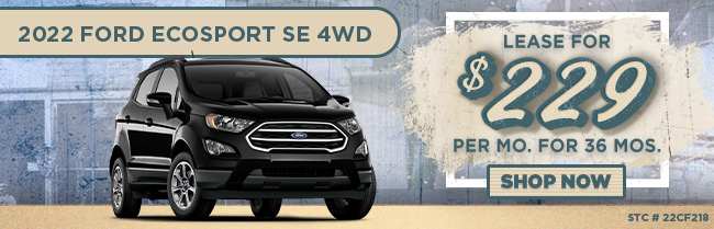 Ford EcoSport offer