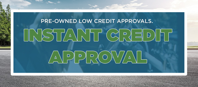 pre-owned low credit approvals
