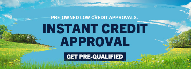 pre-owned low credit approvals