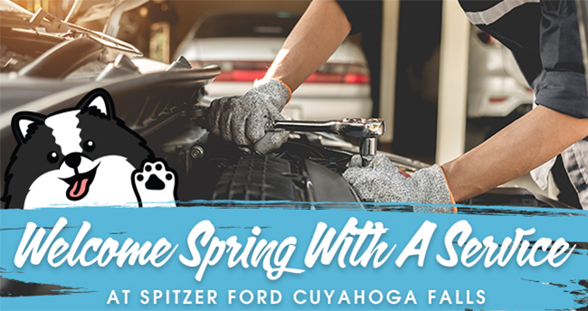Welcome Spring with a service at SPitzer Ford Cuyahoga Falls