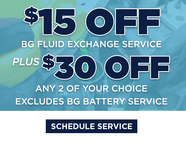 BG fluid exchange service