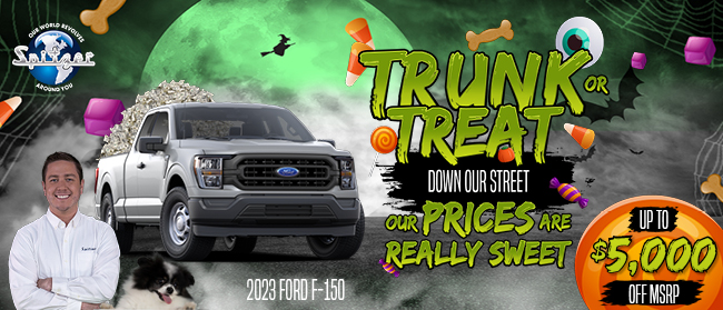 trunk or treat down our street, our prices are sweet