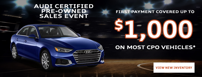 Audi Certified Pre-Owned Sales Event