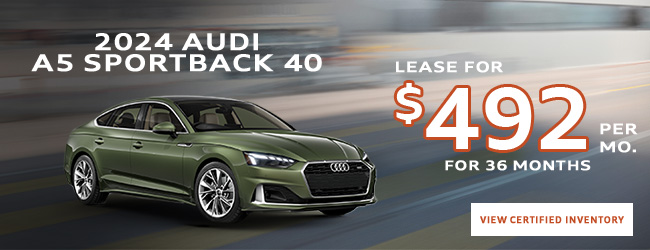 special lease offer on Audi new models-click for inventory