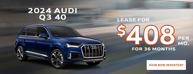 special lease offer on Audi new models-click for inventory