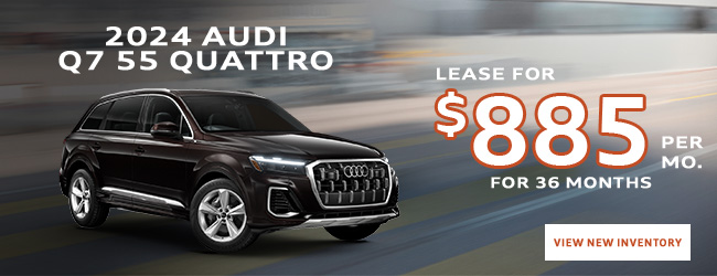 special lease offer on Audi new models-click for inventory