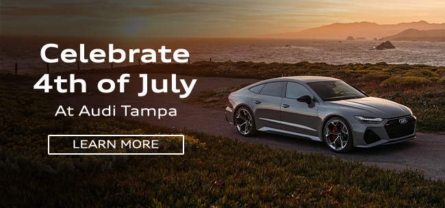 Celebrate 4th of July at Audi Tampa Today