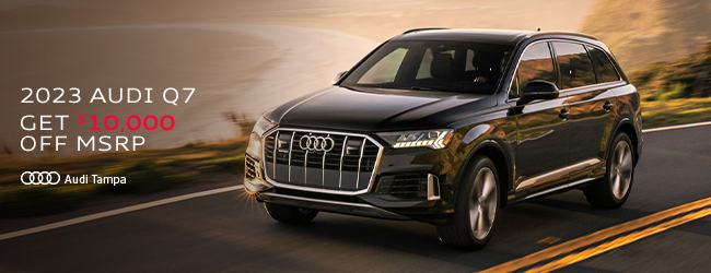 special offer on Audi Q7