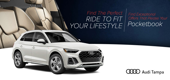 promotional offer from Audi Tampa, Tampa Florida