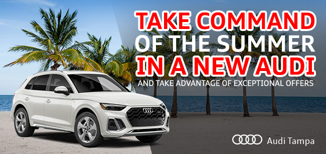 Take Command of the summer in a new Audi