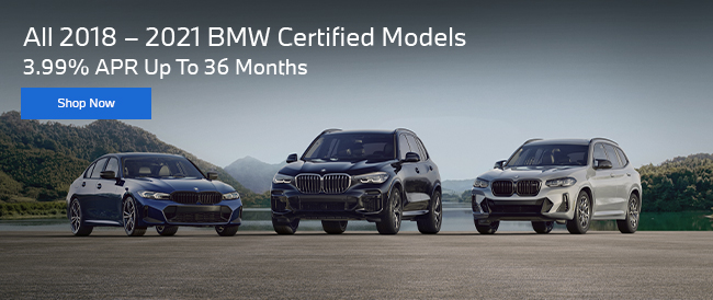 2018-2021 BMW Certified Models