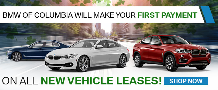 BMW of Columbia Will Make Your First Payment 