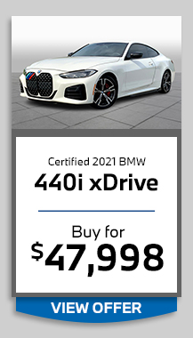 Certified 2021 BMW 440i xDrive
