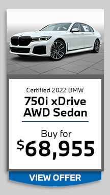 Certified 2022 BMW 750i xDrive AWD Sedan
